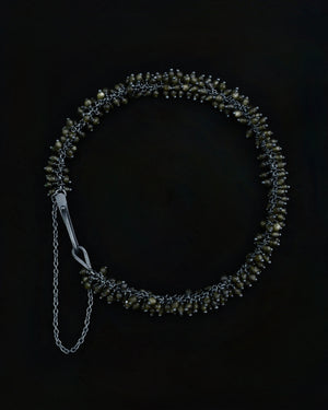 Golden Obsidian medium cluster bracelet