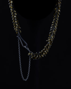 Golden Obsidian medium cluster bracelet