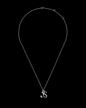 Initial charm necklace