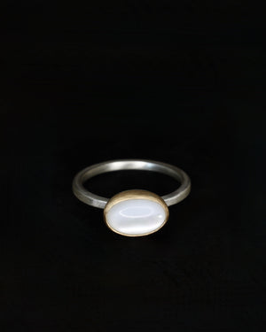 Mother of Pearl seed ring
